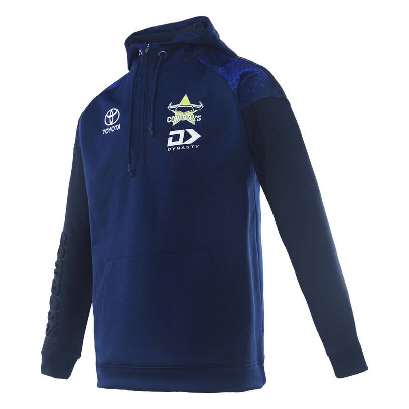 2026 North Queensland Cowboys Qtr Zip Hoodie (Navy)