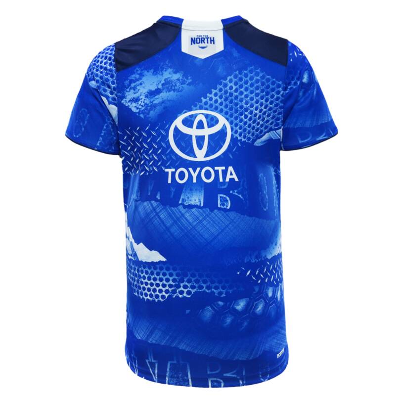2026 North Queensland Cowboys Training Tee (Blue)