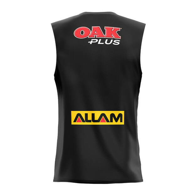 2024 Penrith Panthers Training Singlet (Black)