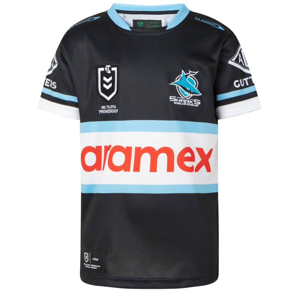 2024 Cronulla Sutherland Sharks Away Jersey - Kids