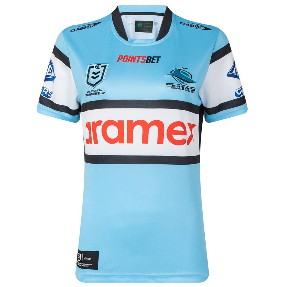 2024 Cronulla Sutherland Sharks Home Jersey - Ladies