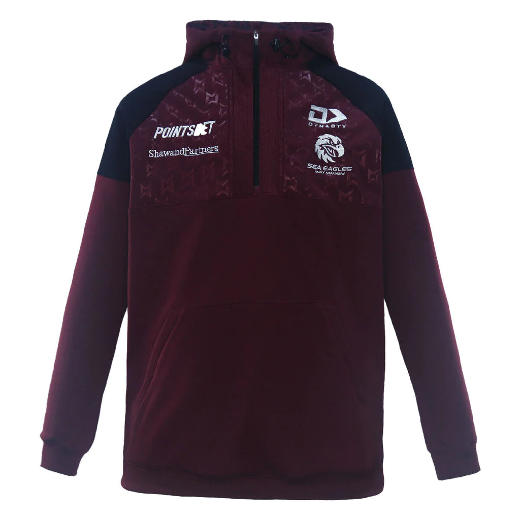 2024 Manly Warringah Sea Eagles 1/4 Zip Hoodie