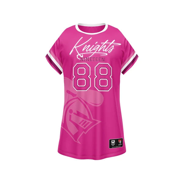 Knights 'Fuchsia Force' T-Shirt Dress