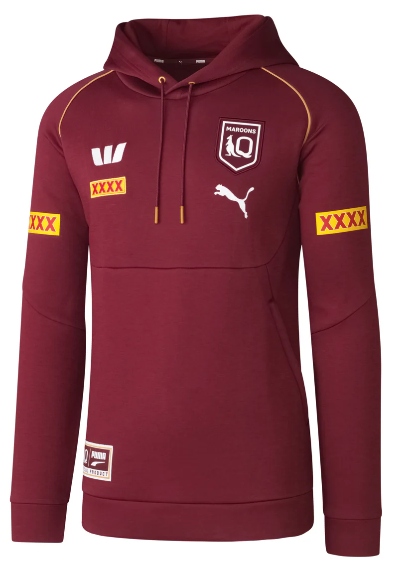 2026 QLD Maroons State of Origin Pullover Hoodie