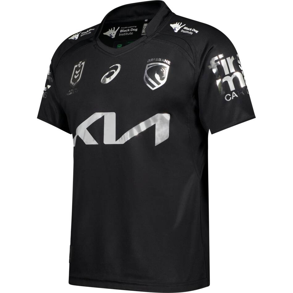 2026 Brisbane Broncos Black Jersey - Kids