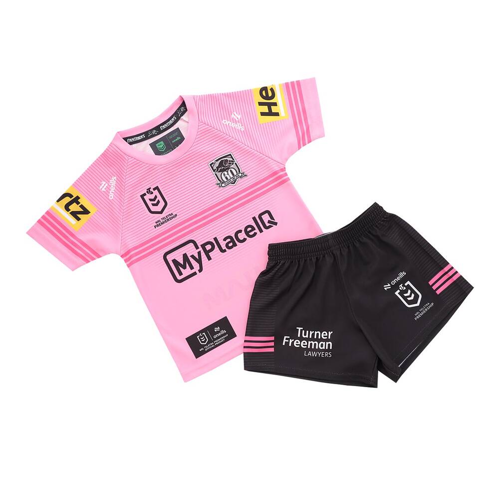 2026 Penrith Panthers Away Toddler Kit (Pink)