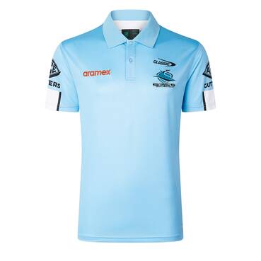 2026 Cronulla Sutherland Sharks Players Polo