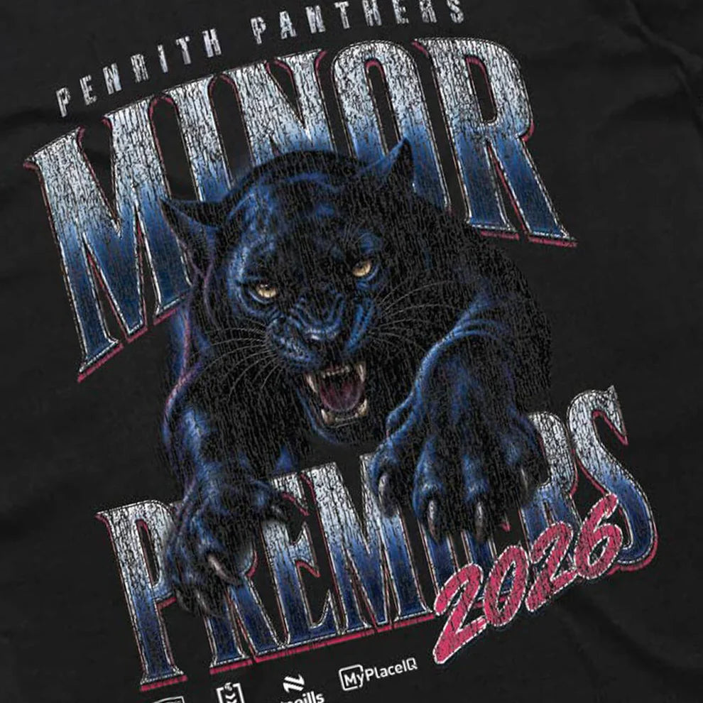 2026 Panthers Minor Premiers Tee
