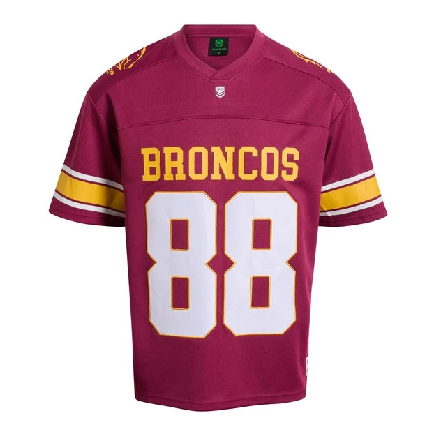 Brisbane Broncos Gridiron Mesh Jersey