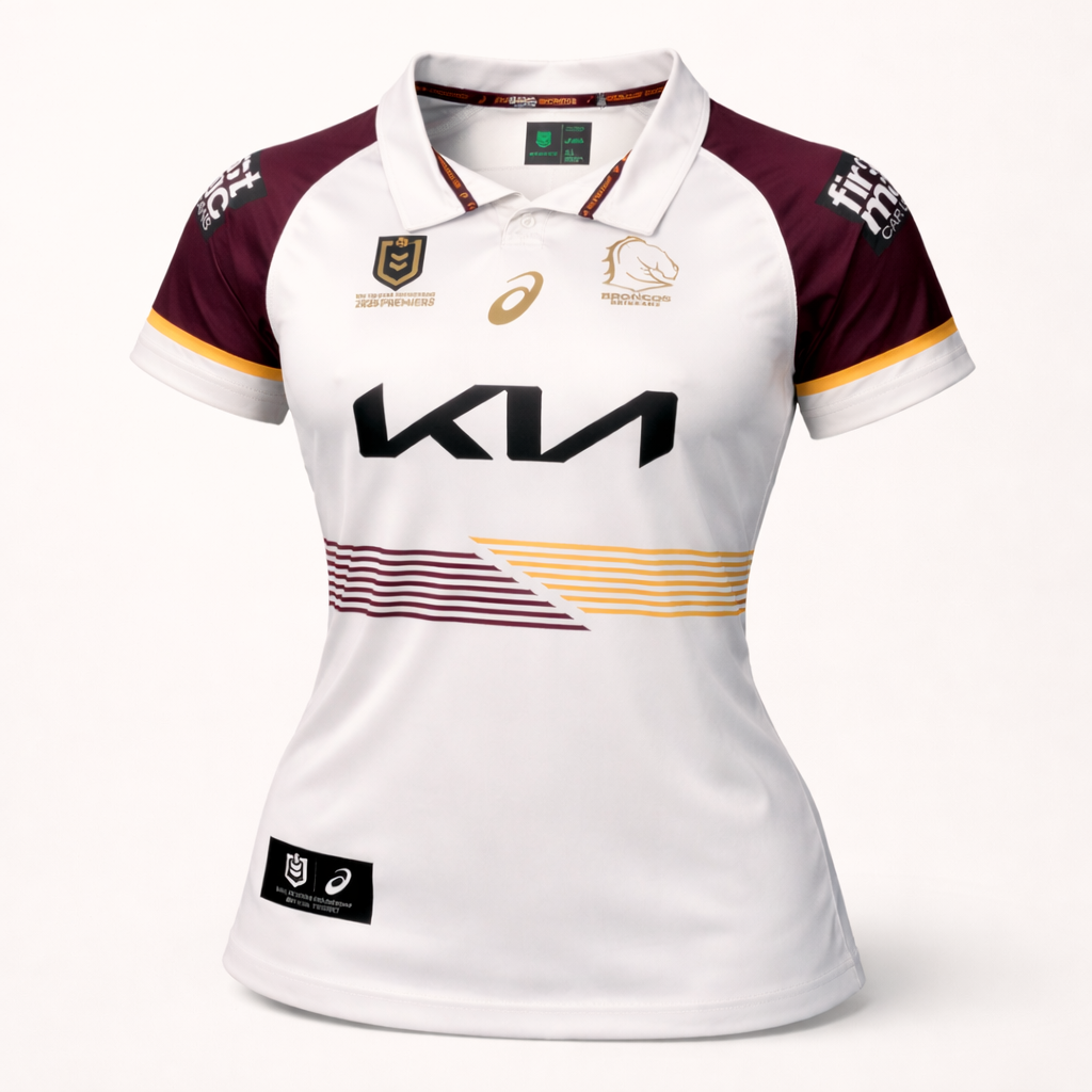 2025 Brisbane Broncos Premiers Jersey - Ladies