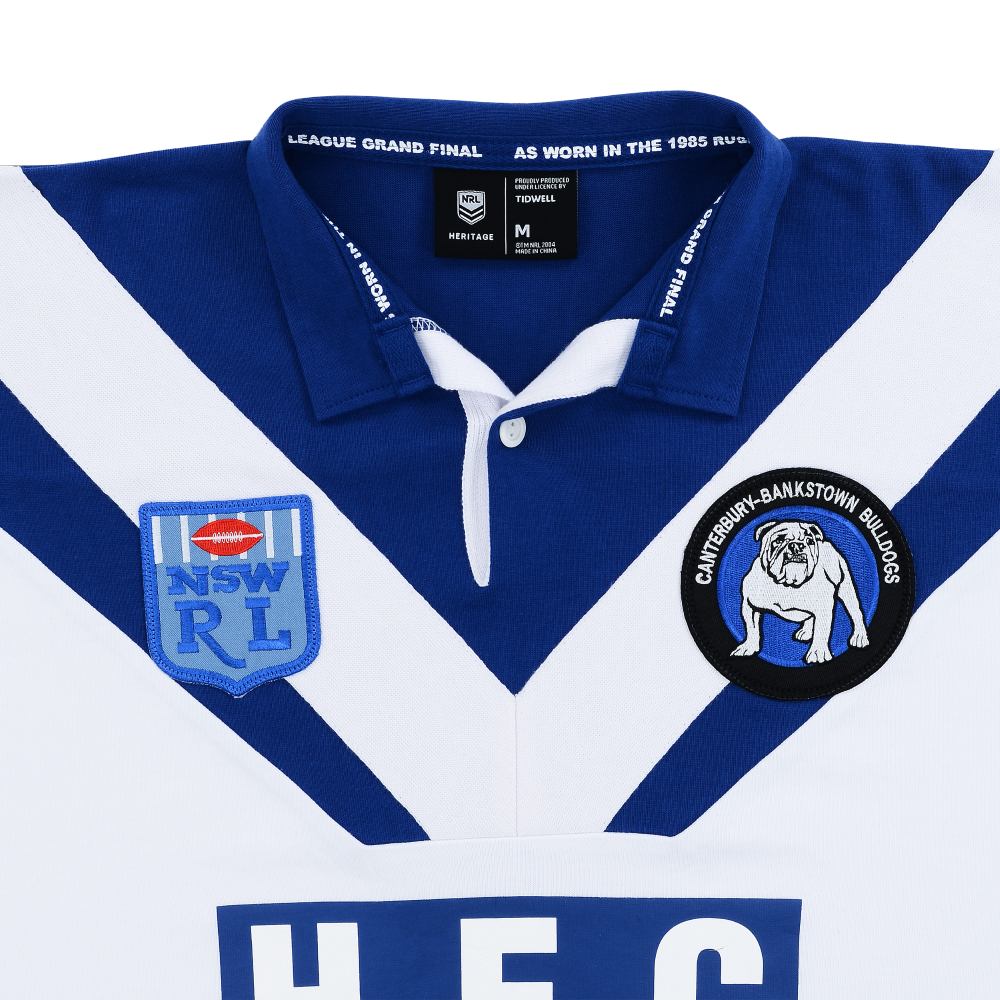 1985 Canterbury Bankstown Bulldogs (Winfield Cup) Grand Final Retro Jersey