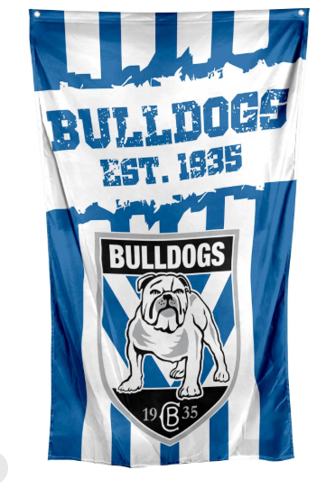 Bulldogs Cape Flag (90cm x 150cm)