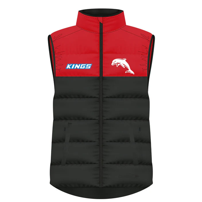 2024 Dolphins Vest - Charcoal