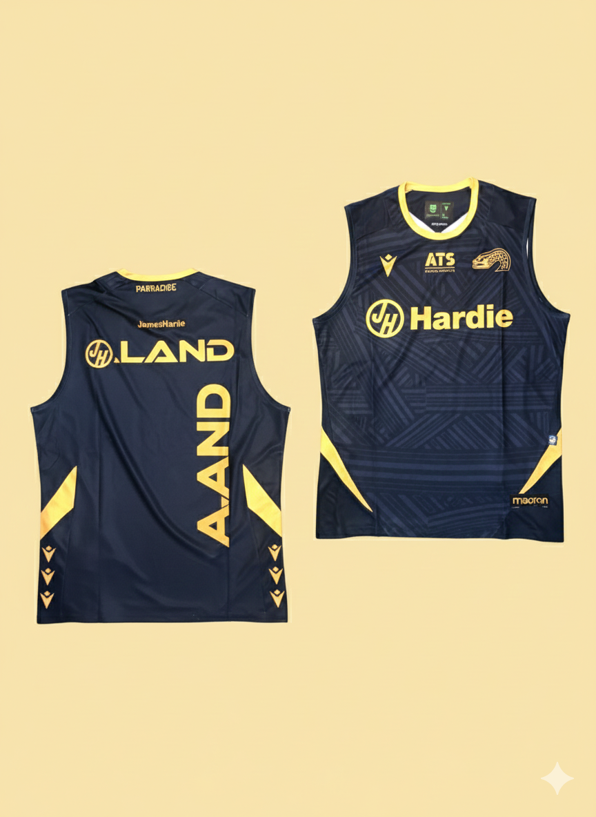 2026 Parramatta Eels Player Training Singlet (Navy)
