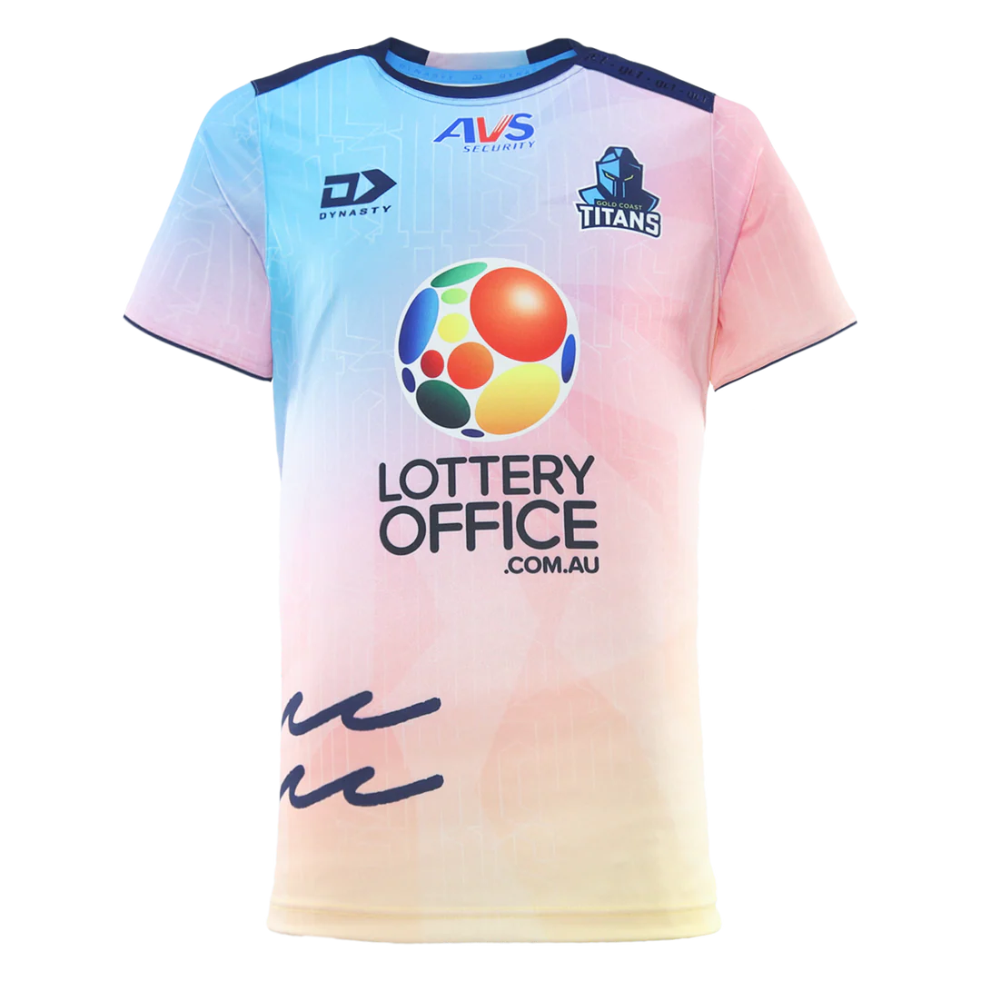 2026 Gold Coast Titans Training Tee - (Sunset)