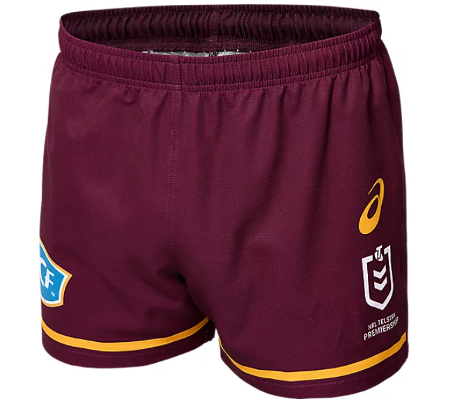 2025 Brisbane Broncos Home Player Shorts