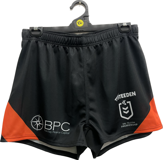 2023 Wests Tigers Players Home Shorts