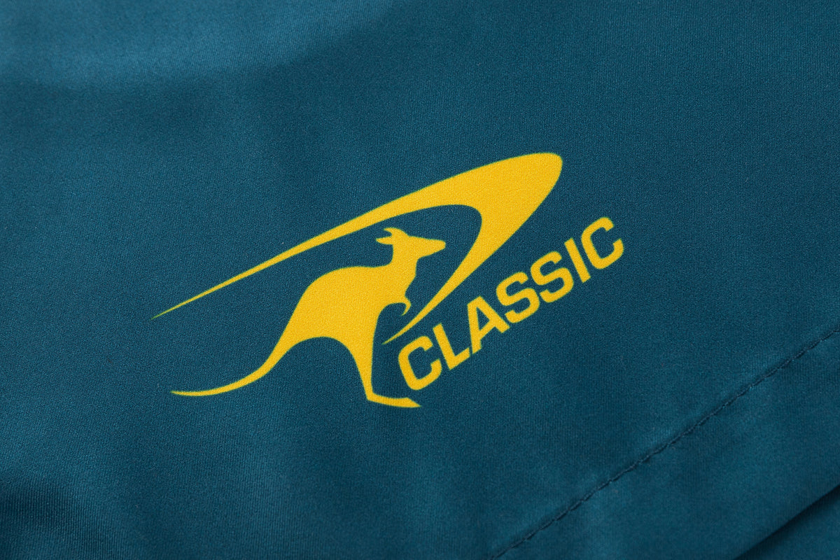2026 RLWC Australian Kangaroos Performance Gym Shorts (Teal)