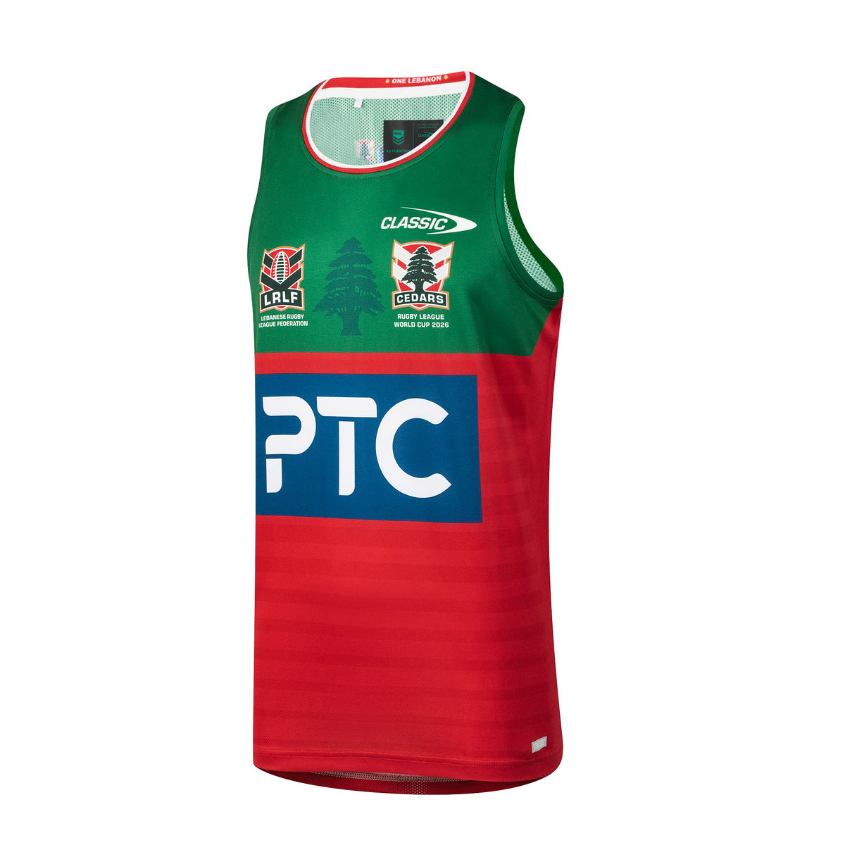 2026 RLWC Lebanon Cedars Training Singlet