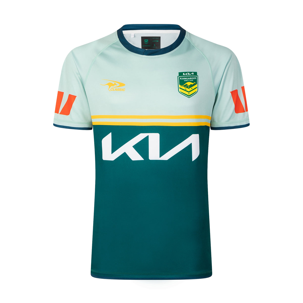 2026 RLWC Australian Kangaroos Pro Training Tee (Light)