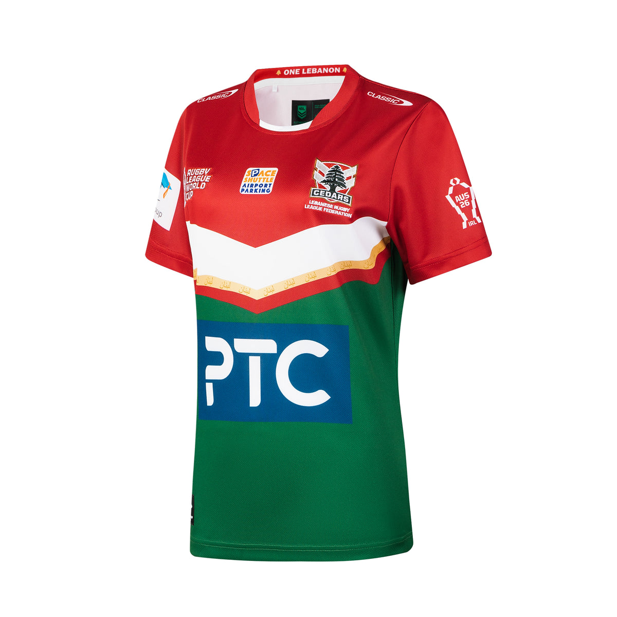 2026 RLWC Lebanon Cedars Home Jersey - Ladies