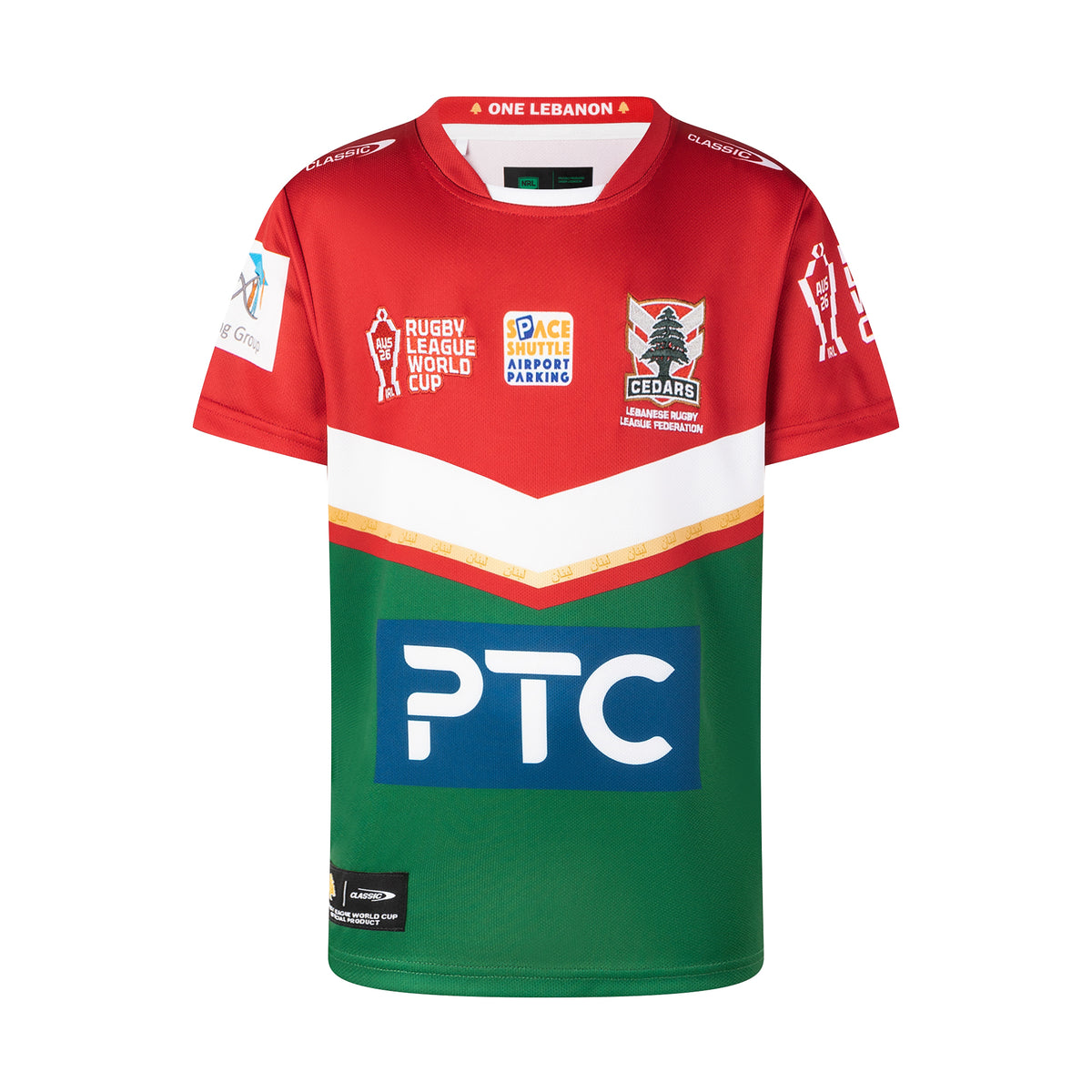 2026 RLWC Lebanon Cedars Home Jersey - Kids