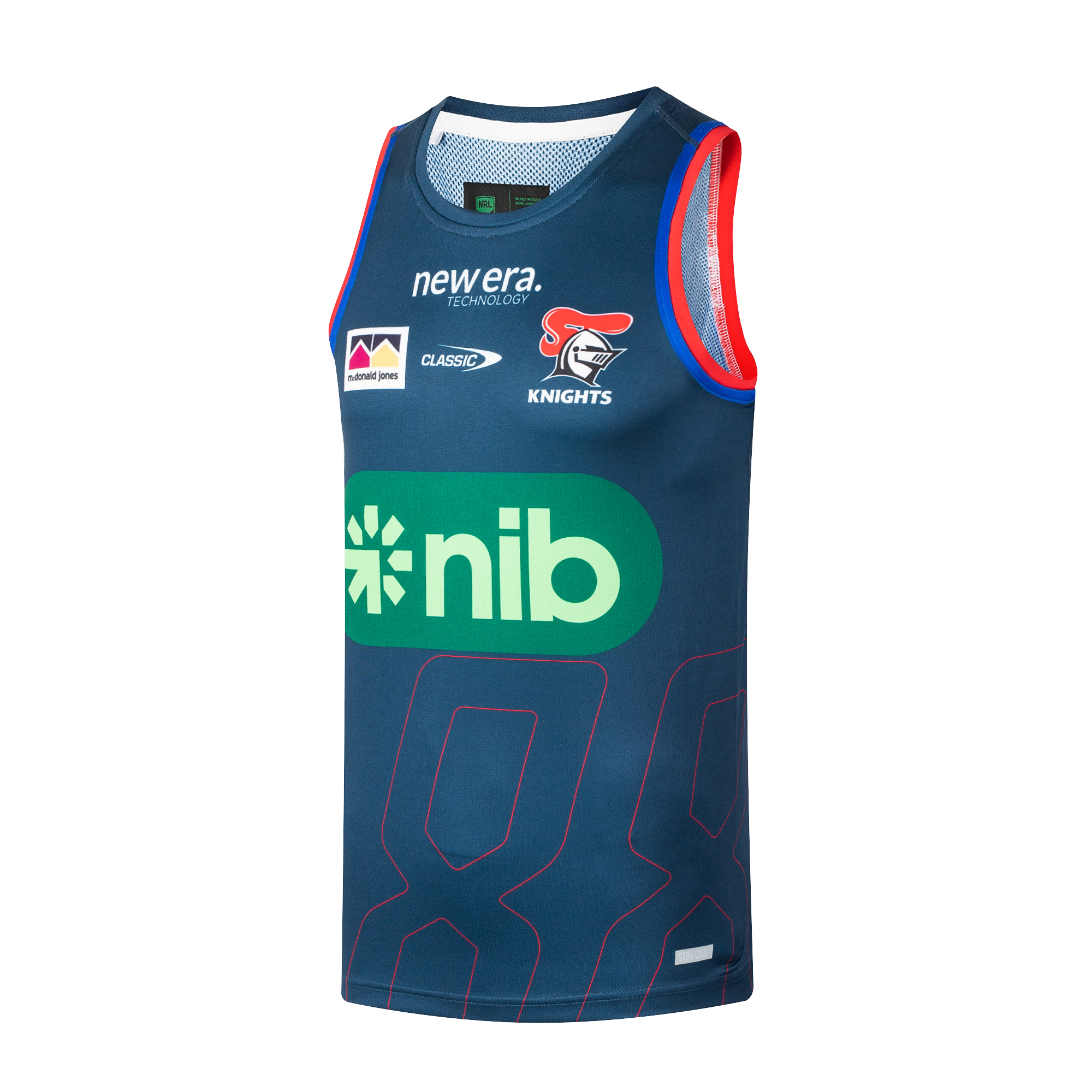 2026 Newcastle Knights Pro Training Singlet