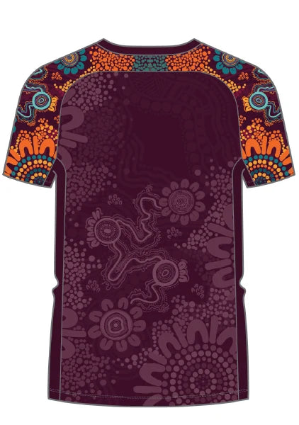 2026 Brisbane Broncos Indigenous Run Out Tee