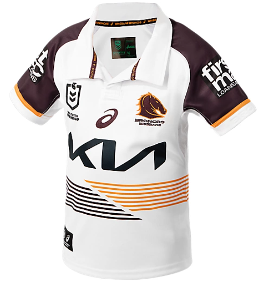 2025 Brisbane Broncos Away Jersey - Kids