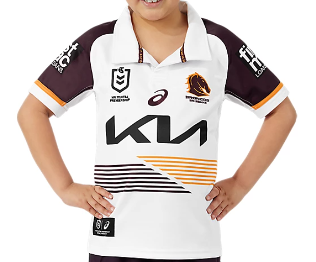 2025 Brisbane Broncos Away Jersey - Kids