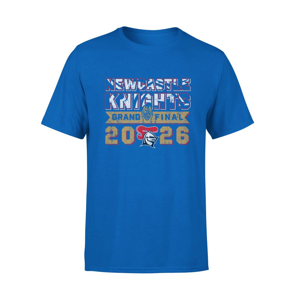 2026 Newcastle Knights Grand Final Tee - Kids (PRESALE - INSTORE TUES 29 SEPT)