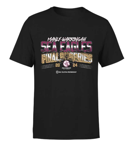 2024 Manly Warringah Sea Eagles Finals Tee (TID)