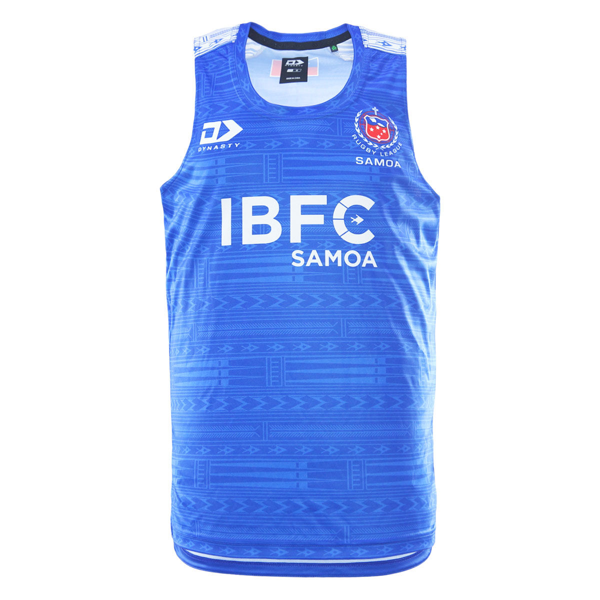 2026 RLWC Toa Samoa Training Singlet (Blue)