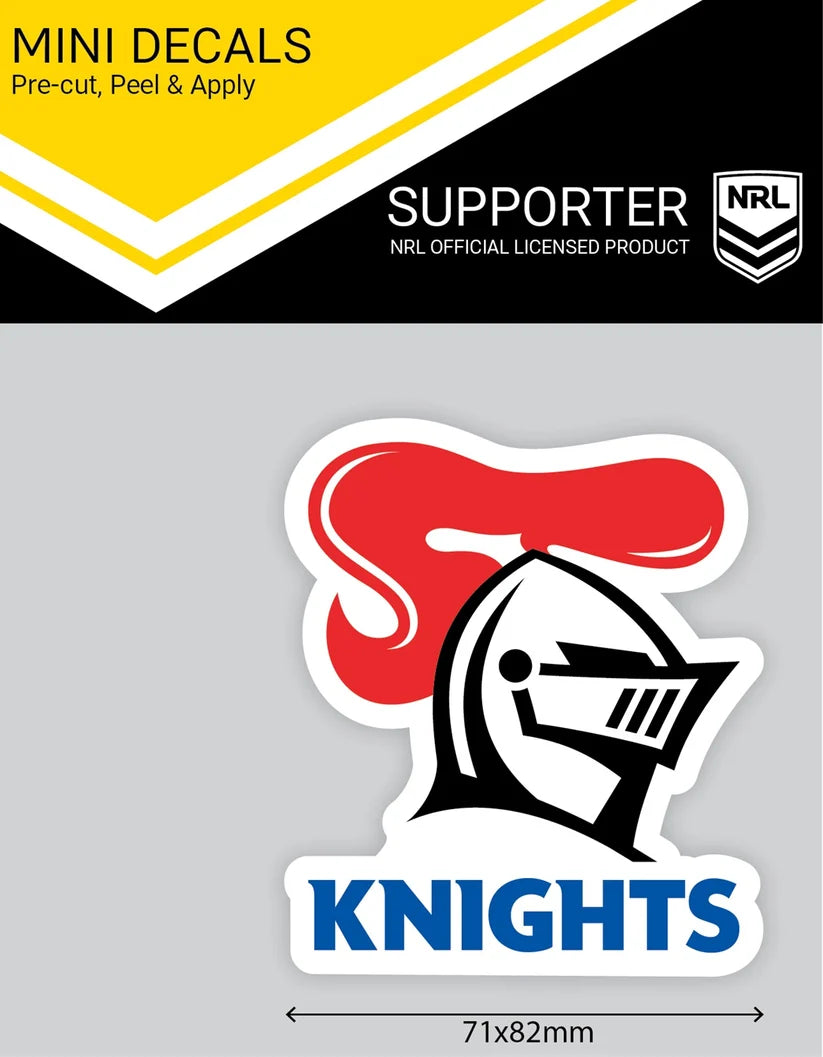 Newcastle Knights Mini Decal