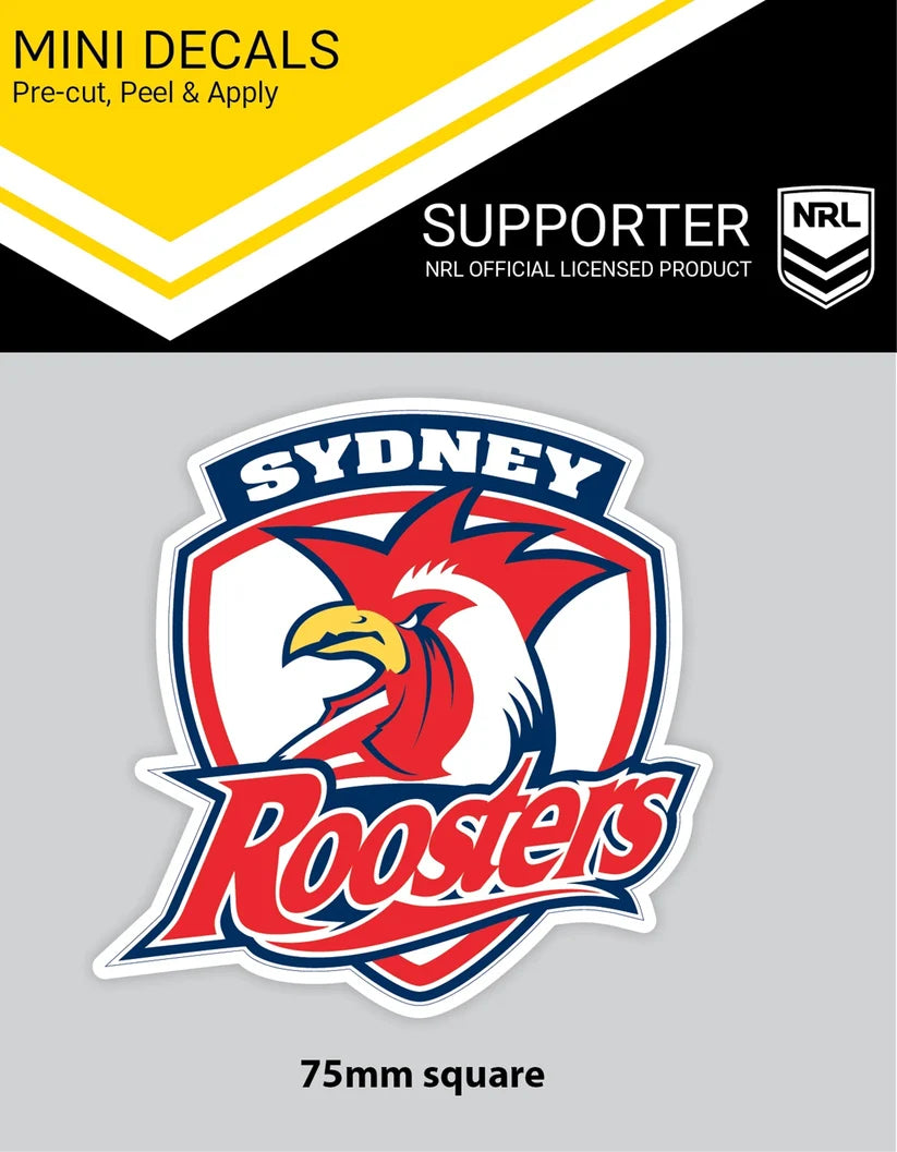 Sydney Roosters Mini Decal