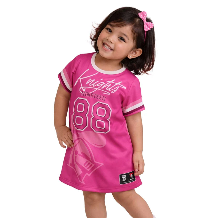 Knights 'Fuchsia Force' T-Shirt Dress
