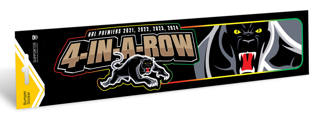 2024 Penrith Panthers Premiers Bumper Sticker