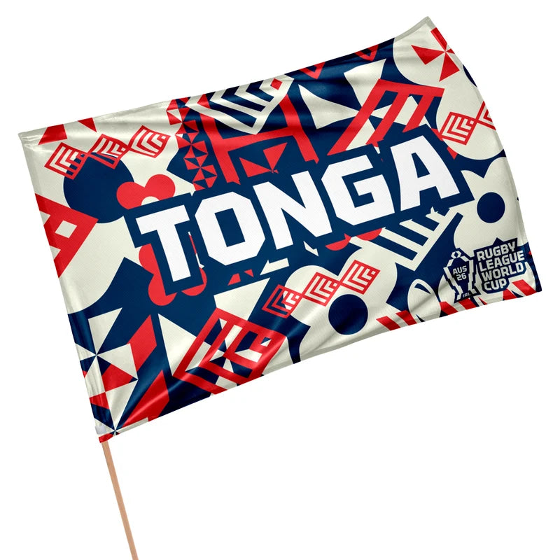 2026 RLWC Tonga Gameday Flag