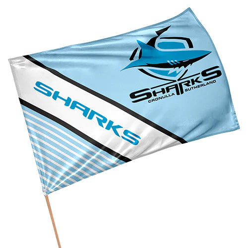 Sharks Game Day Flag (87cm x 58cm)