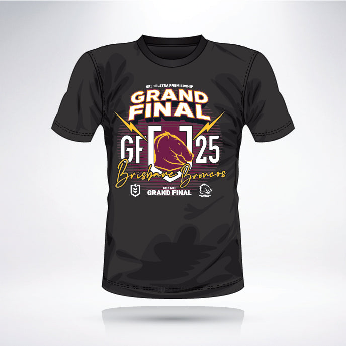 2025 Brisbane Broncos Grand Final Tee (TID) - KIDS