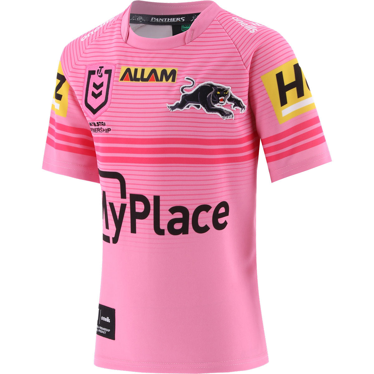 2025 Penrith Panthers Away Jersey - Kids PINK