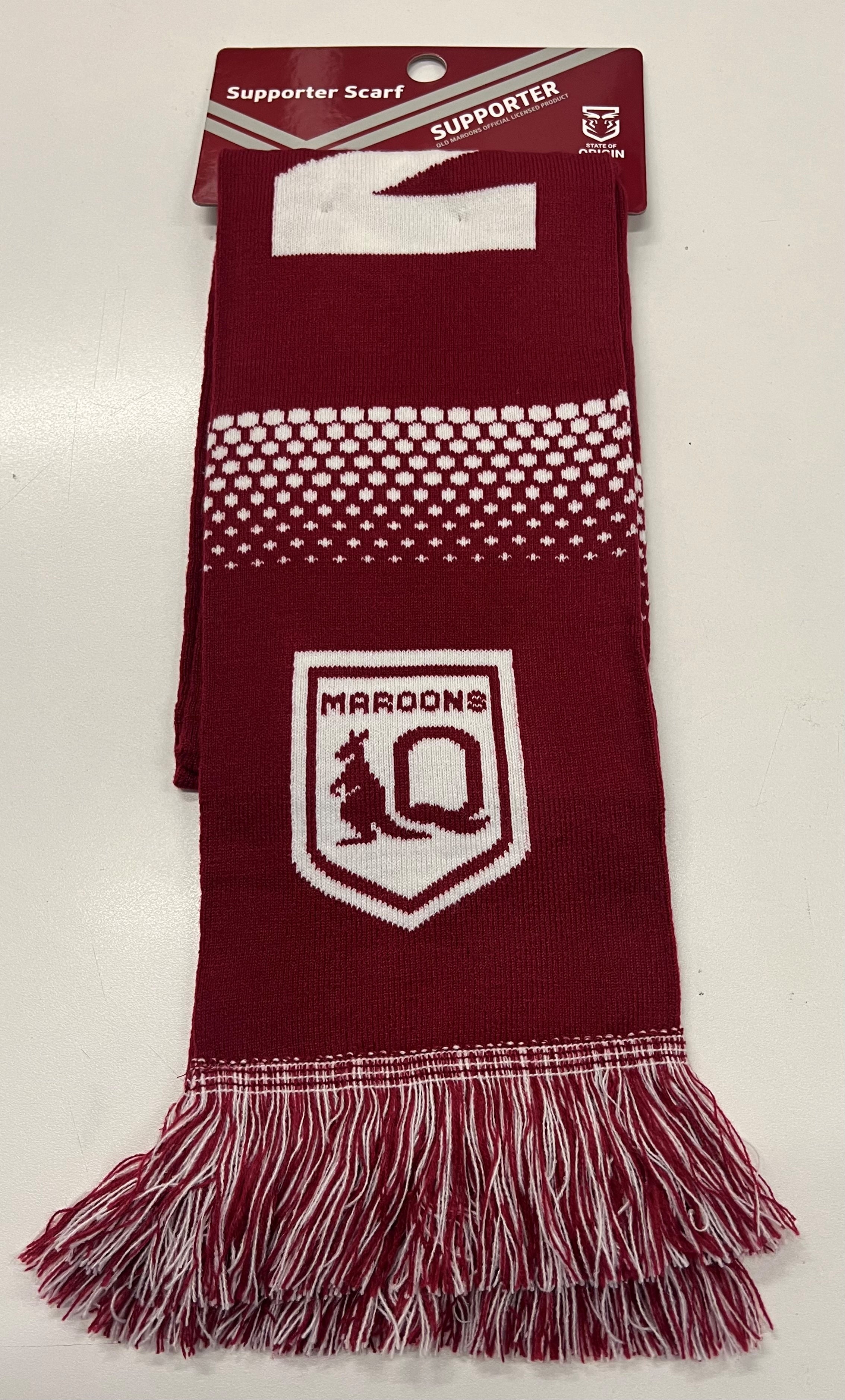 2024 QLD Maroons State Of Origin Supporter Scarf