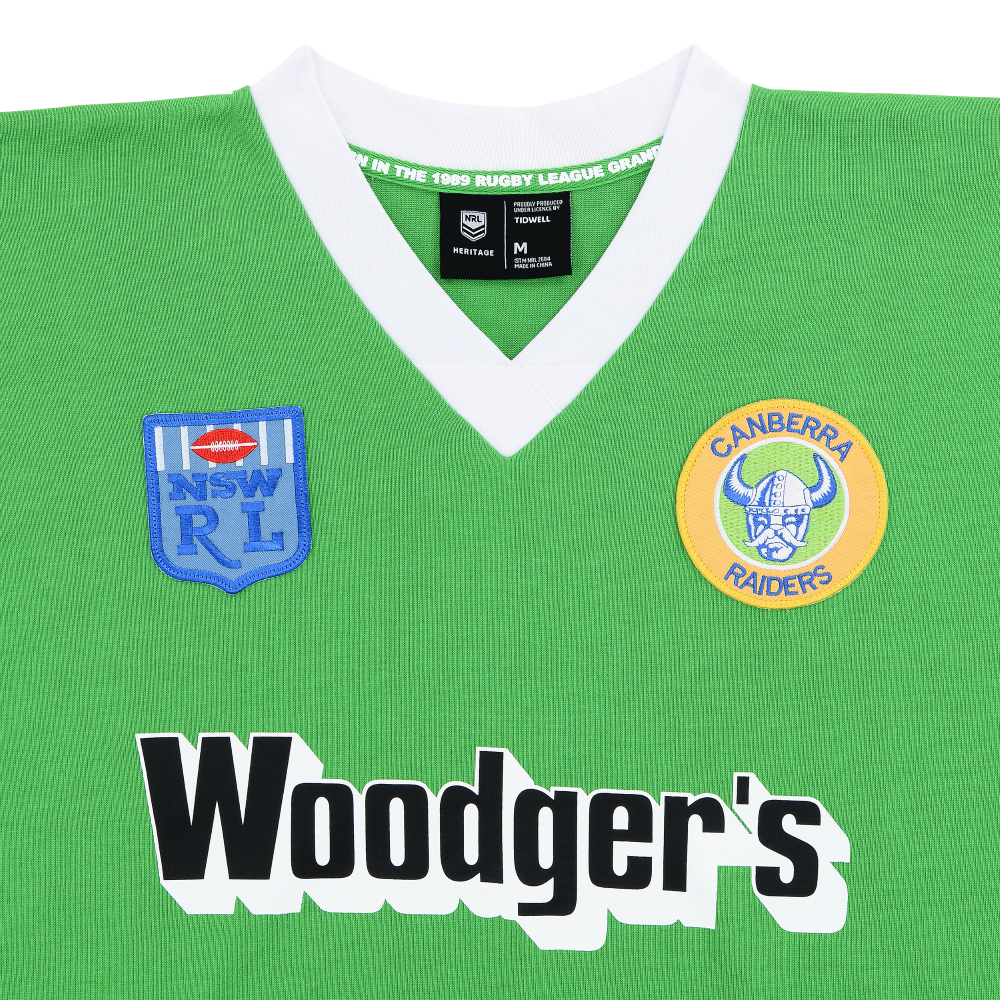 1989 Raiders (Winfield Cup) Grand Final Retro Jersey