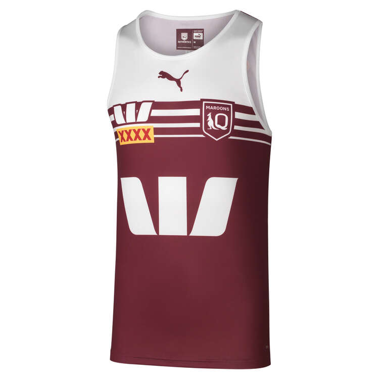 2024 QLD Maroons State of Origin - Training Singlet