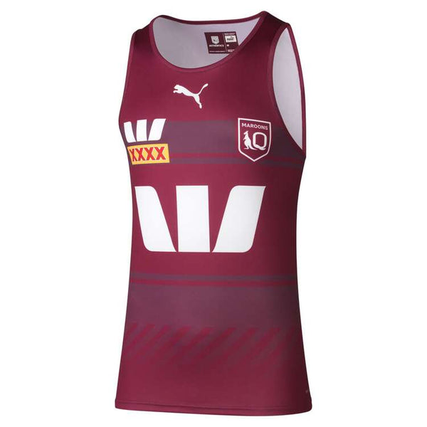 2025 QLD Maroons State of Origin Training Singlet