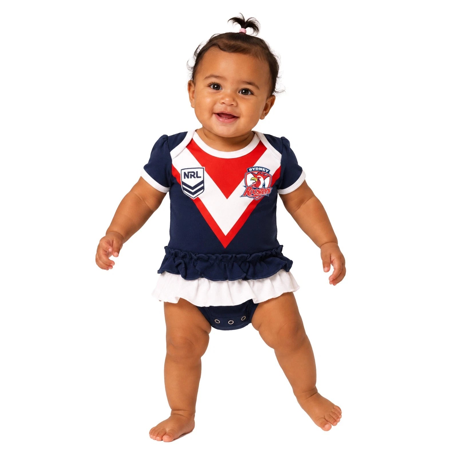 Roosters Footy Suit - Girls
