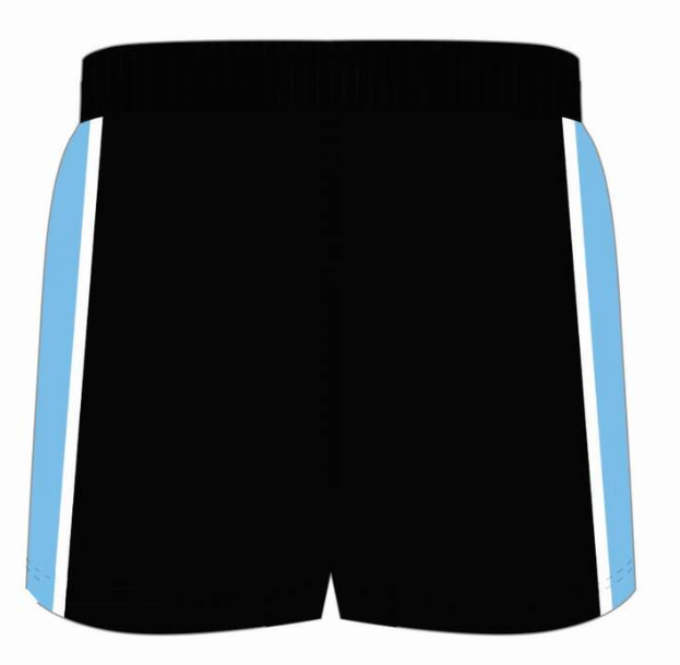 2024 Cronulla Sutherland Sharks Home Shorts (Black)