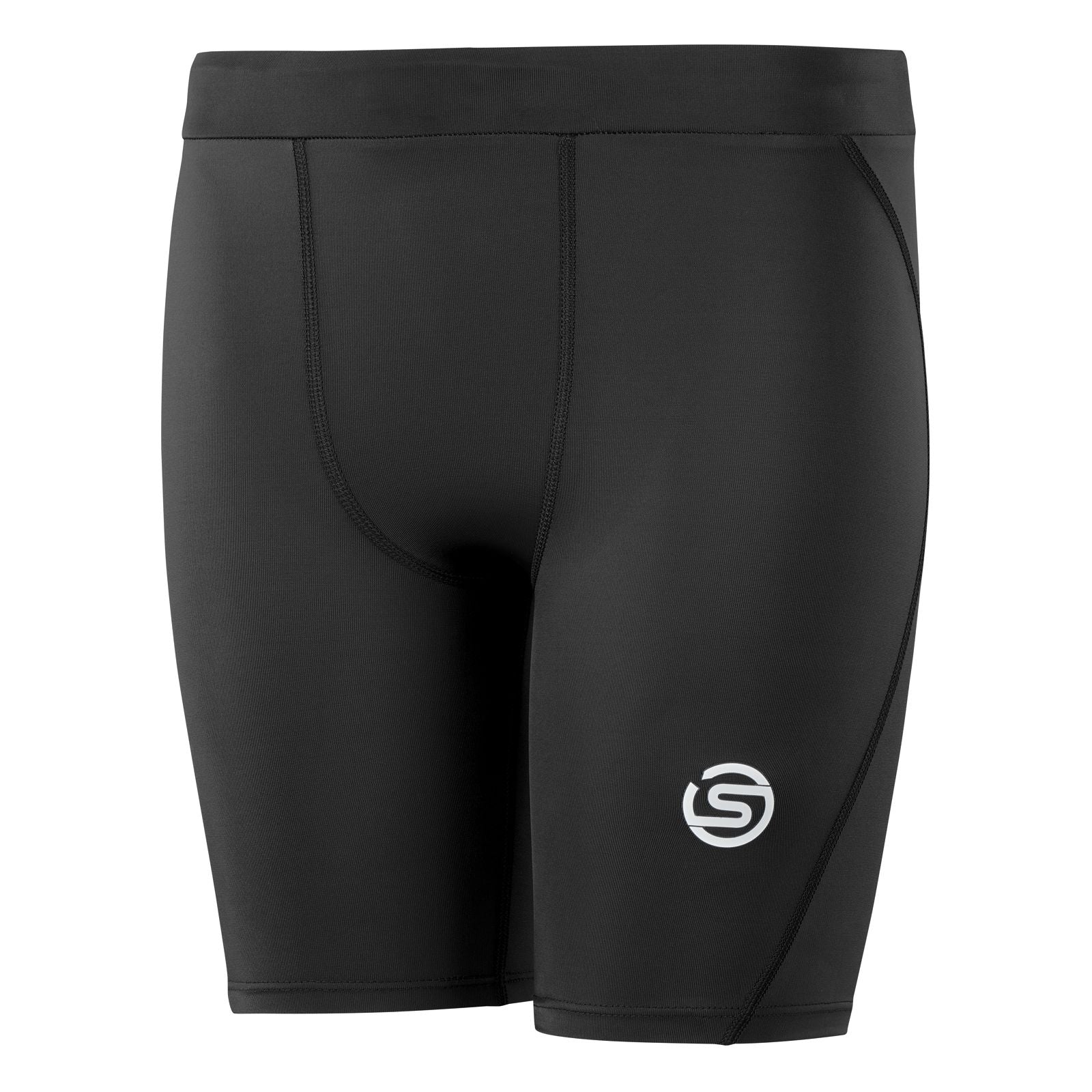 Skins Series-1 Youth Half Tights (Black)