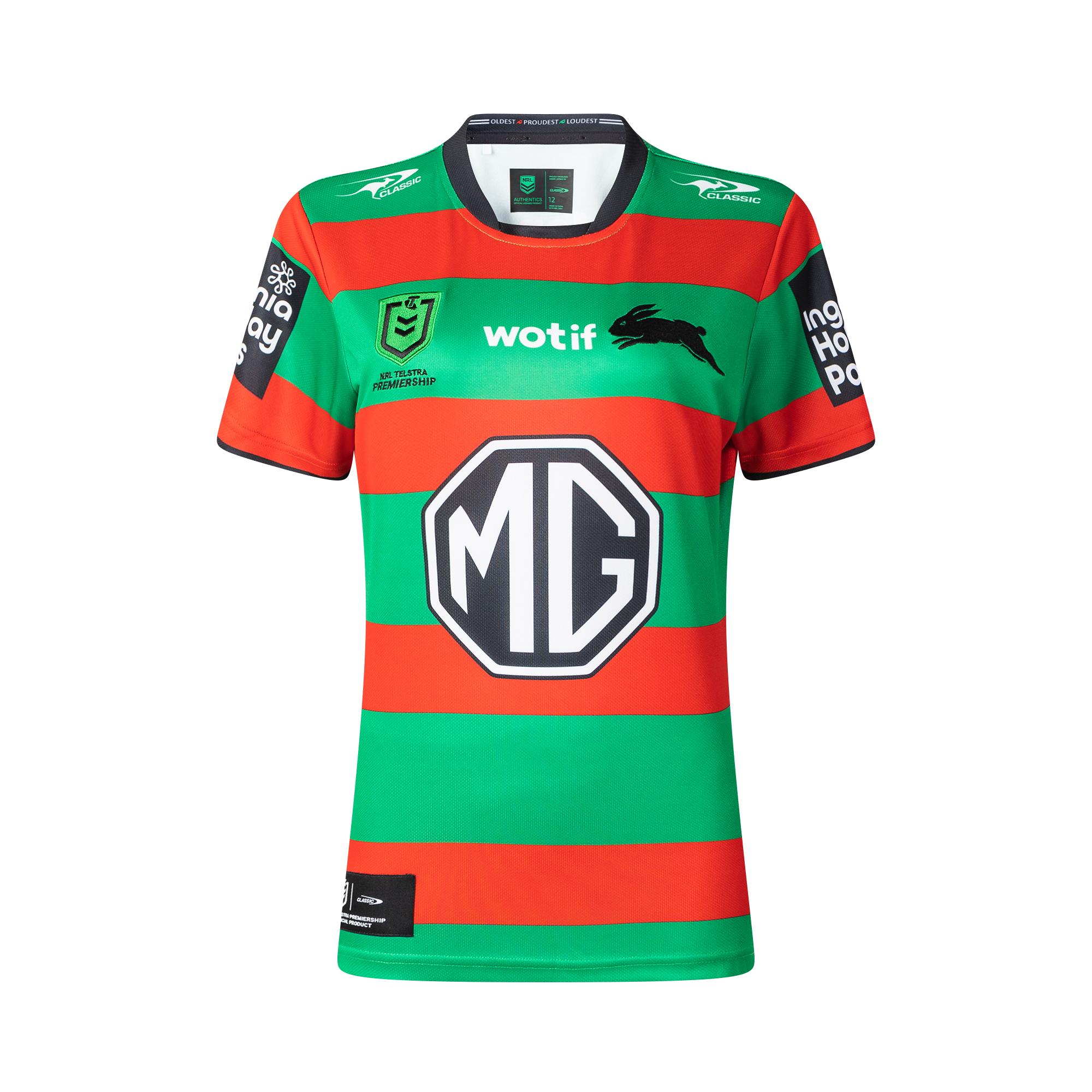 2025 South Sydney Rabbitohs Home Jersey - Ladies