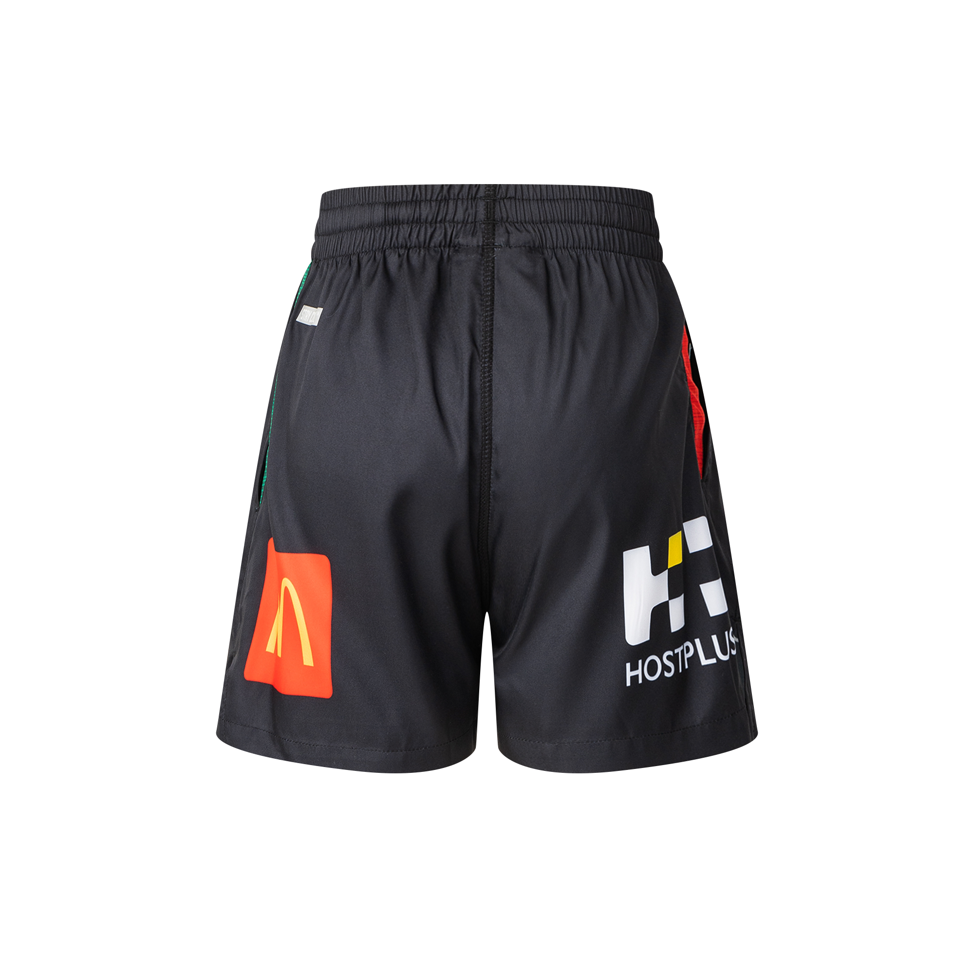 2025 South Sydney Rabbitohs Performance Gym Shorts (Black) - Kids